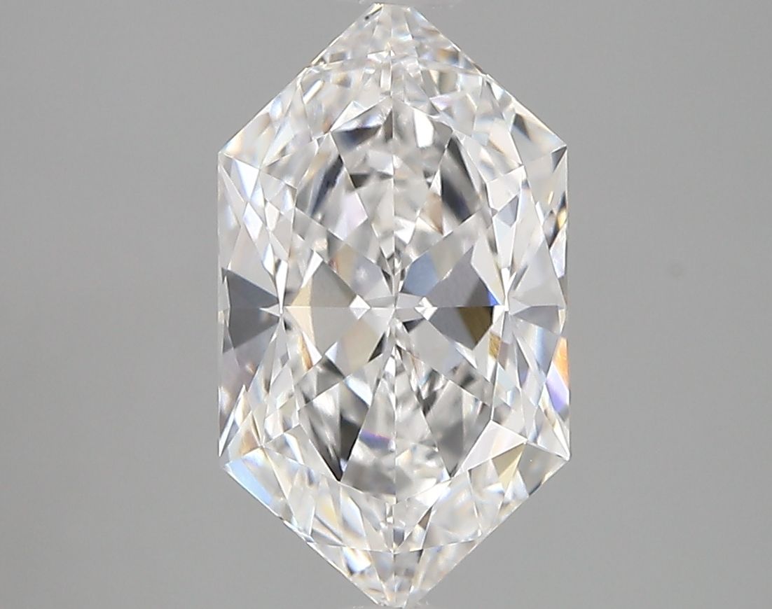 Hexagonal Lab-Grown Diamond 2.52ct D VVS1