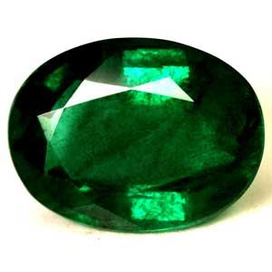 Oval Green Emerald 3.71ct loose gemstone
