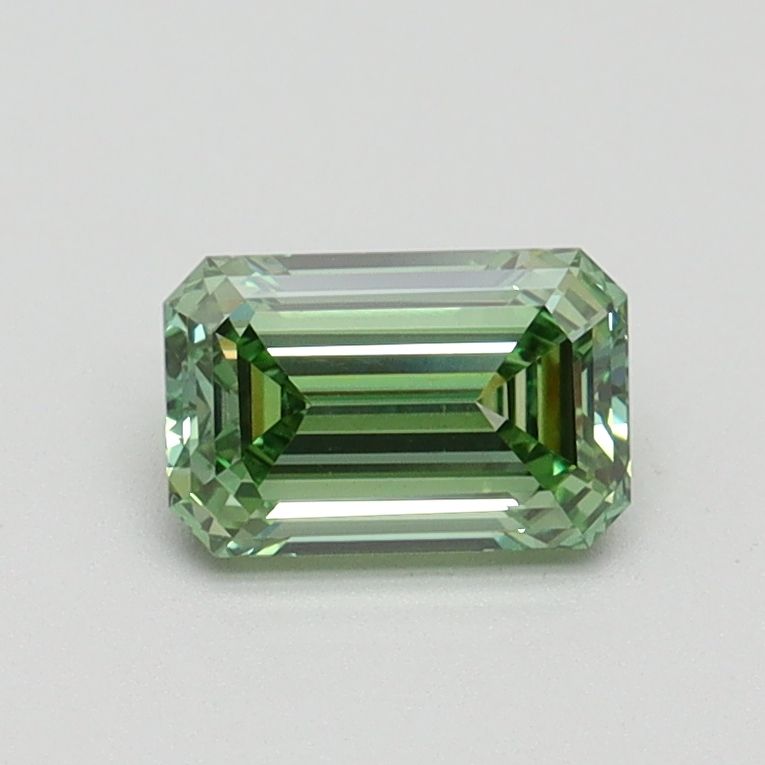 Emerald Fancy Intense Green Lab-grown Diamond 0.7ct VS1 loose diamond