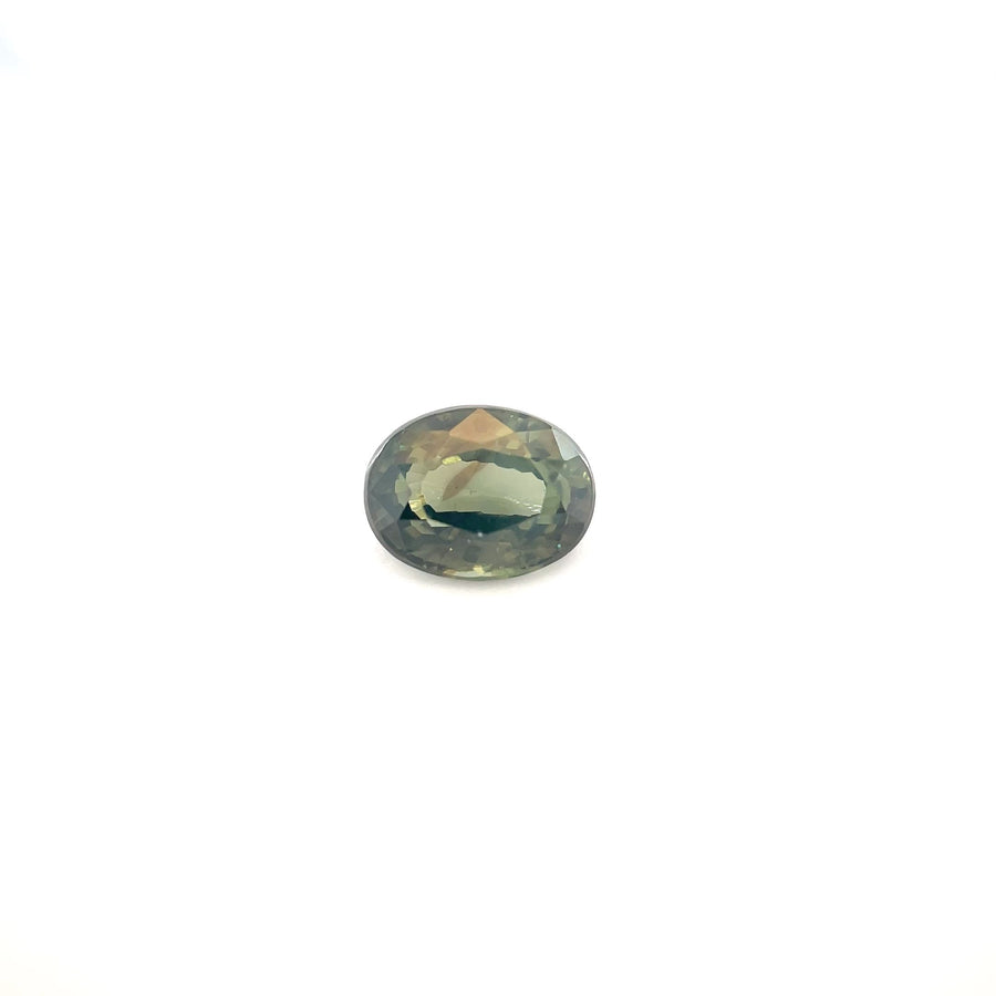 Oval Green Zircon 0.92ct loose gemstone