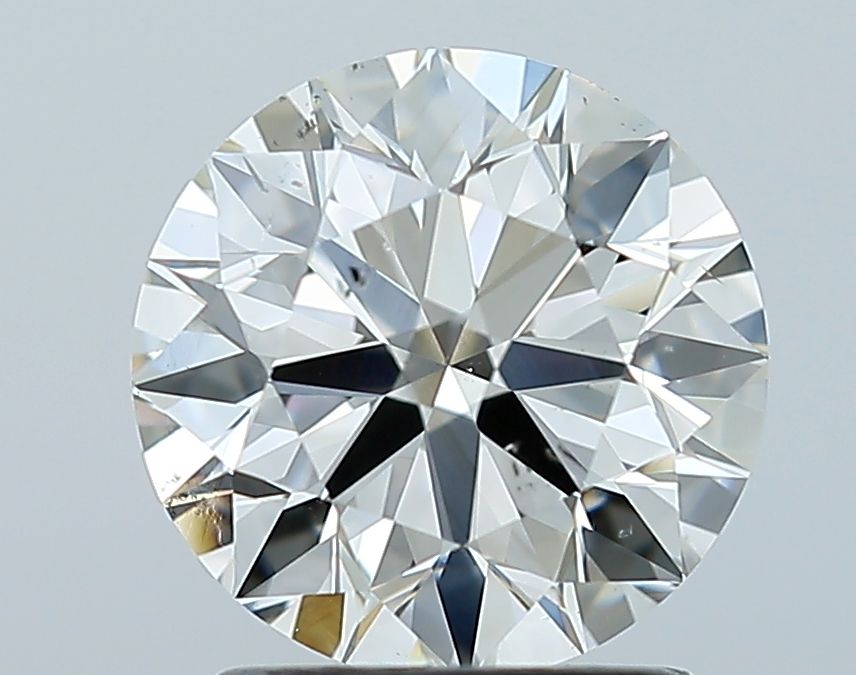Round Blue Natural Diamond 1.7ct SI1 loose diamond
