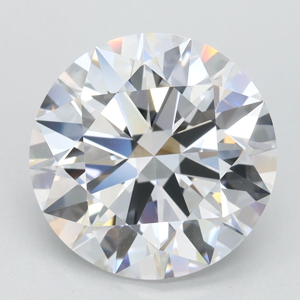 Round Lab-Grown Diamond 3.32ct D IF