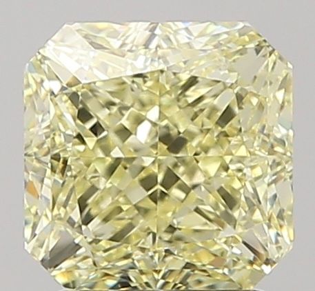 Square Fancy Yellow Natural Diamond 2.01ct VS2 loose diamond