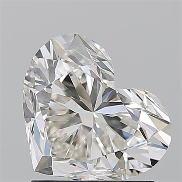 Heart Natural Diamond 1.50ct H VVS2