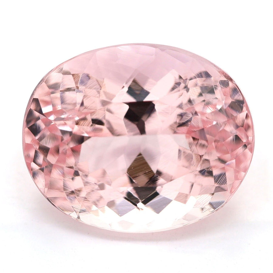 Oval Pink Morganite 5.13ct loose gemstone