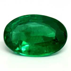 Oval Green Emerald 3.23ct loose gemstone