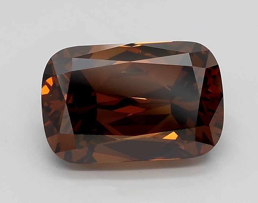 Cushion Fancy Deep Brown Lab-grown Diamond 1.5ct VVS2 loose diamond