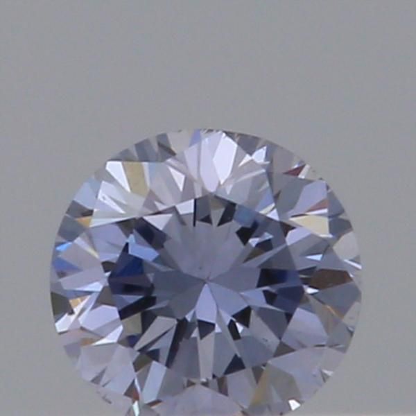 Round Fancy Grayish Blue Natural Diamond 0.1ct loose diamond