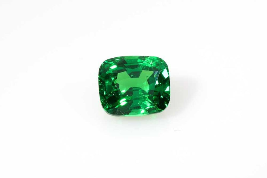 Cushion Green Garnet 1.02ct loose gemstone