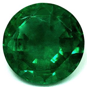 Round Green Emerald 2.66ct loose gemstone