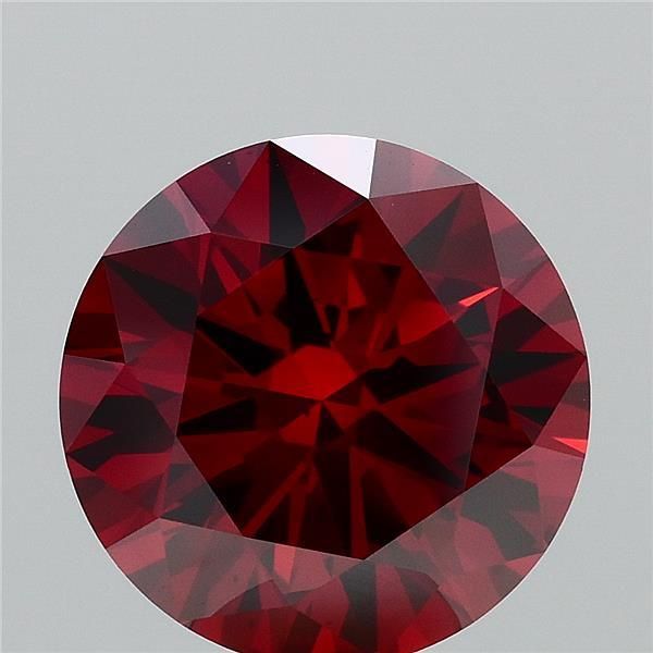 Round Fancy Brownish Orange Lab-grown Diamond 4.06ct VS2 loose diamond