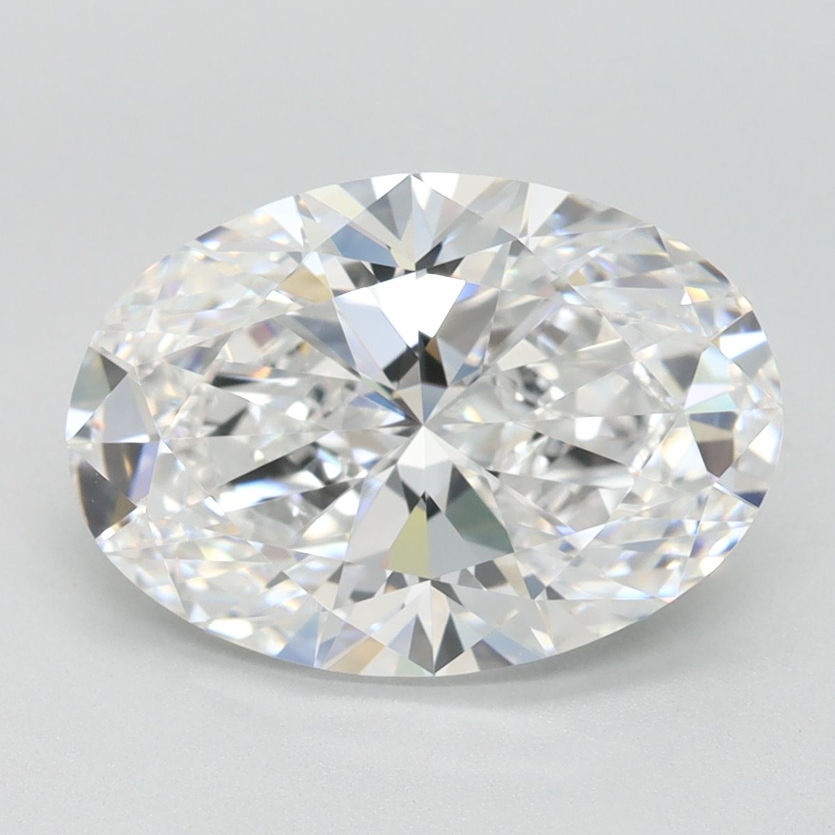 Oval Lab-Grown Diamond 3.49ct D FL