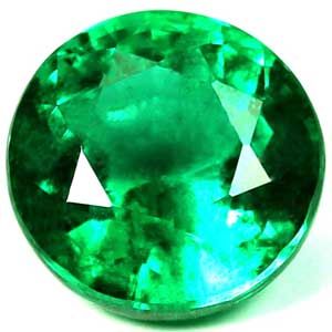 Round Green Emerald 1.17ct loose gemstone