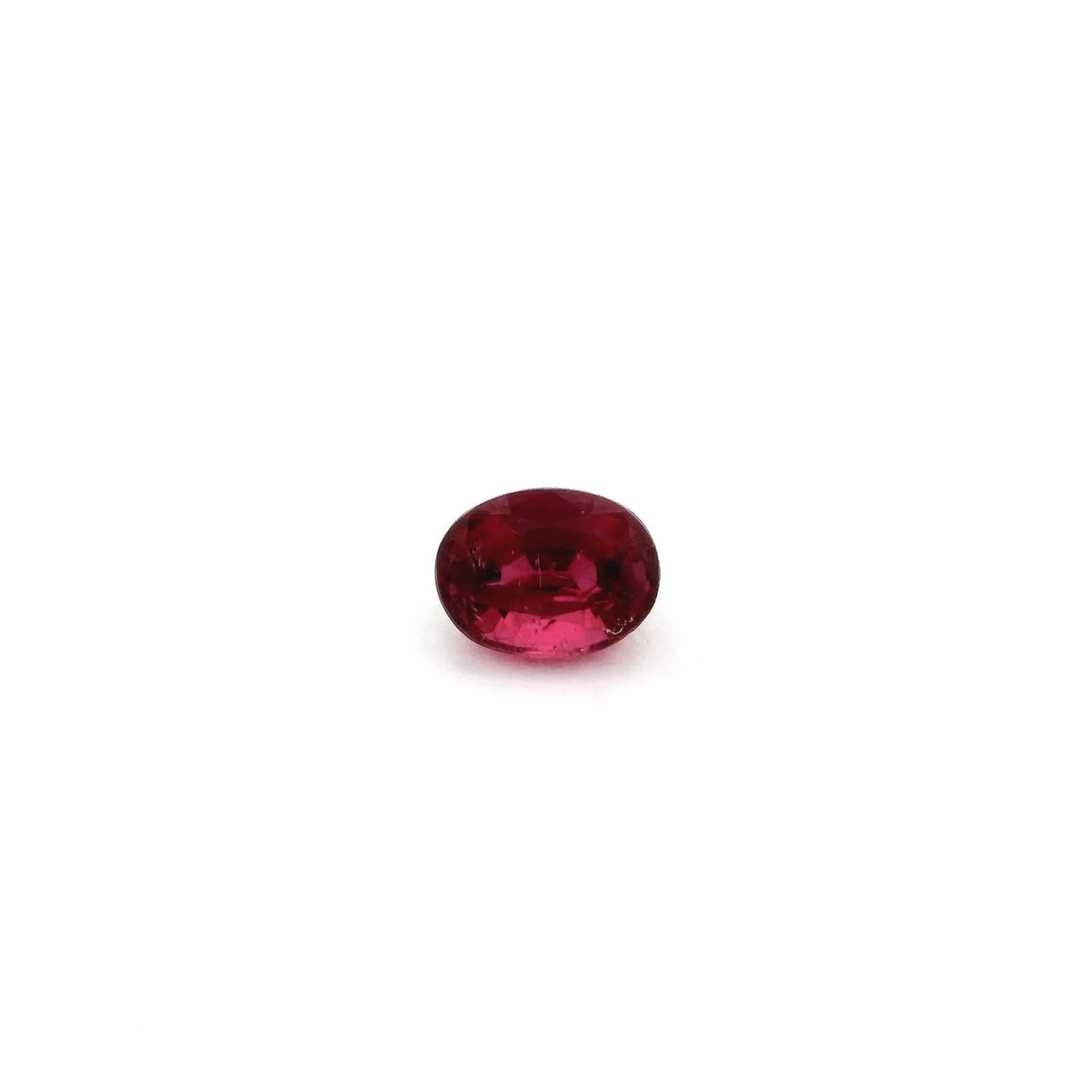 Oval Red Tourmaline 0.67ct loose gemstone