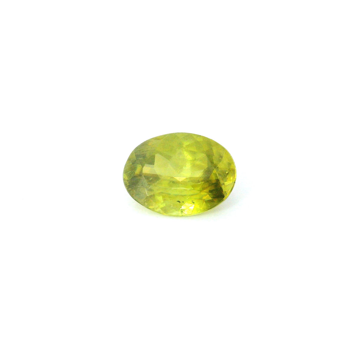 Oval Yellow Sphene 1.32ct loose gemstone