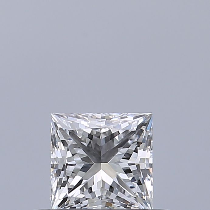 Princess Natural Diamond 0.33ct D VVS2
