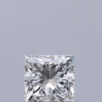Princess Natural Diamond 0.33ct D VVS2