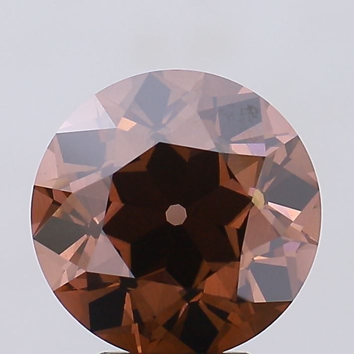 European Cut Fancy Deep Brown Lab-grown Diamond 5.74ct VS1 loose diamond