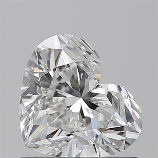 Heart Natural Diamond 0.91ct G IF