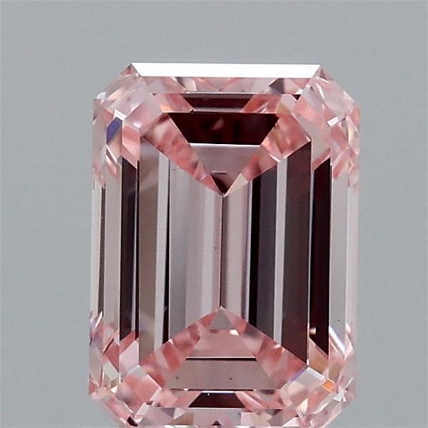 Emerald Fancy Intense Pink Lab-grown Diamond 1.4ct VS1 loose diamond