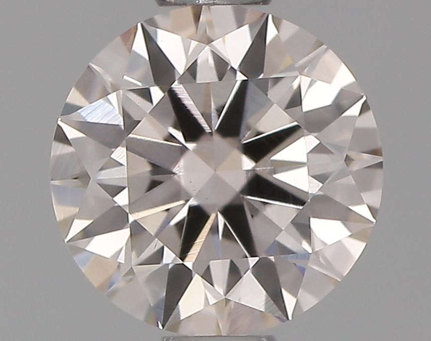 Round Very Light Pinkish Brown Natural Diamond 0.62ct VS1 loose diamond