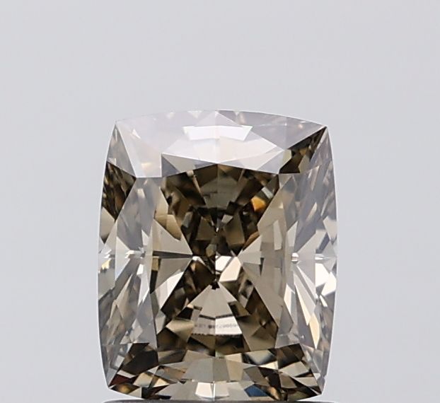 Cushion Fancy Light Yellowish Gray Lab-grown Diamond 1.06ct VS1 loose diamond