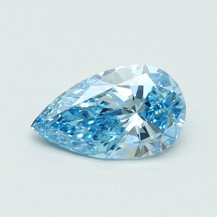 Pear Fancy Vivid Blue Lab-grown Diamond 0.39ct VS1 loose diamond