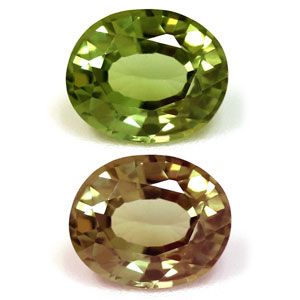 Oval Green Alexandrite 0.71ct loose gemstone