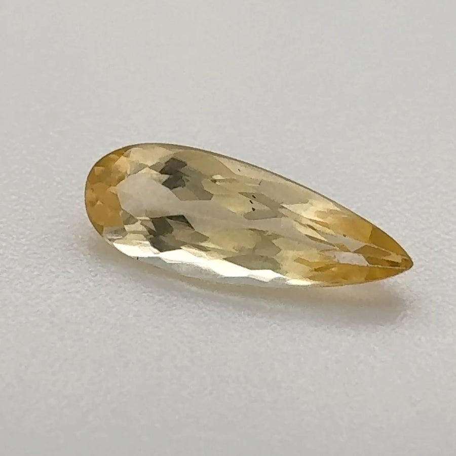 Pear Yellow Topaz 0.78ct loose gemstone