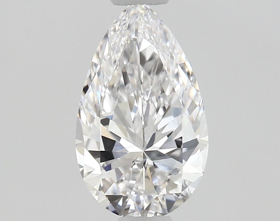 Pear Natural Diamond 0.52ct D FL