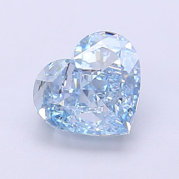 Heart Fancy Vivid Blue Lab-grown Diamond 1.33ct VS1 loose diamond