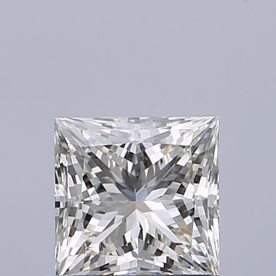 Princess Natural Diamond 0.72ct H VVS1