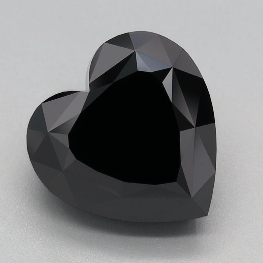 Heart Fancy Black Lab-grown Diamond 3.05ct loose diamond