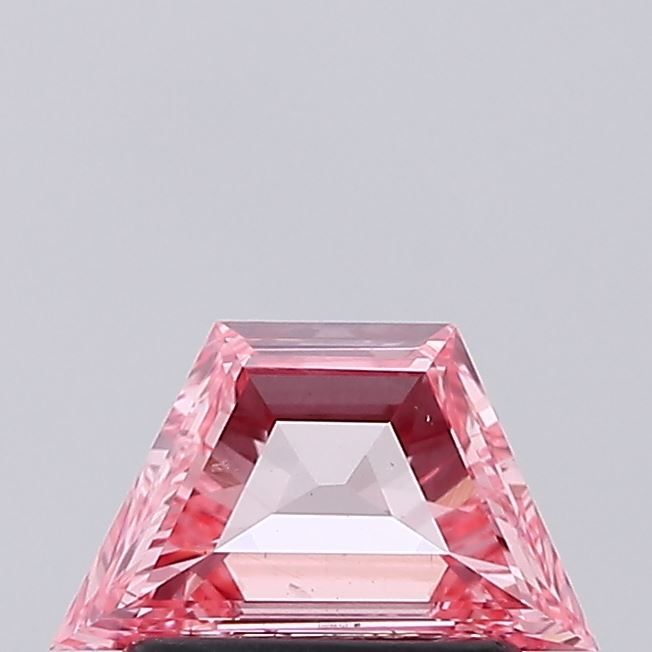 Trapezoid Fancy Vivid Pink Lab-grown Diamond 0.52ct VS1 loose diamond