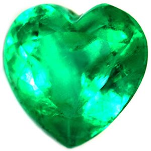 Heart Green Emerald 2.07ct loose gemstone