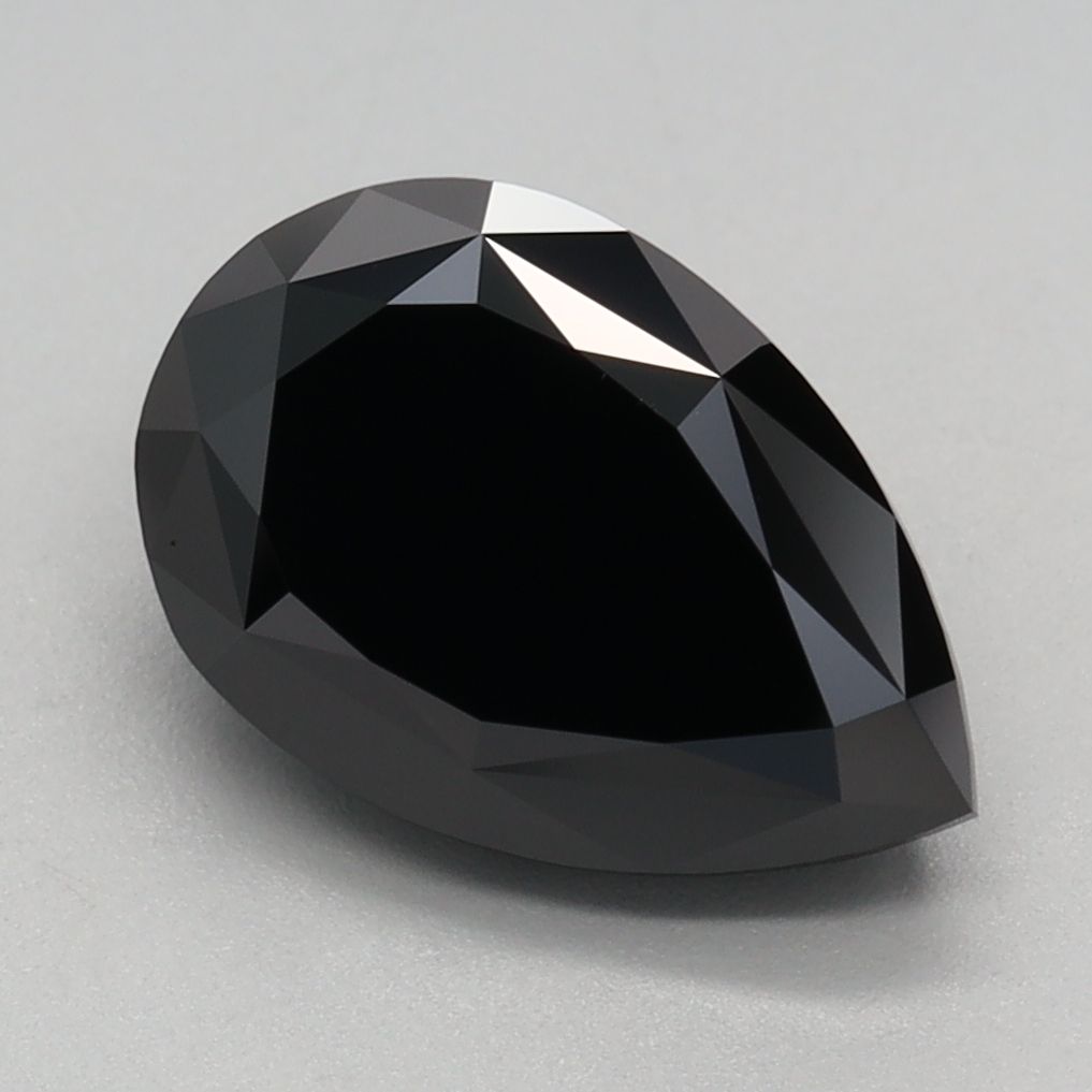 Pear Fancy Black Lab-grown Diamond 2.46ct loose diamond