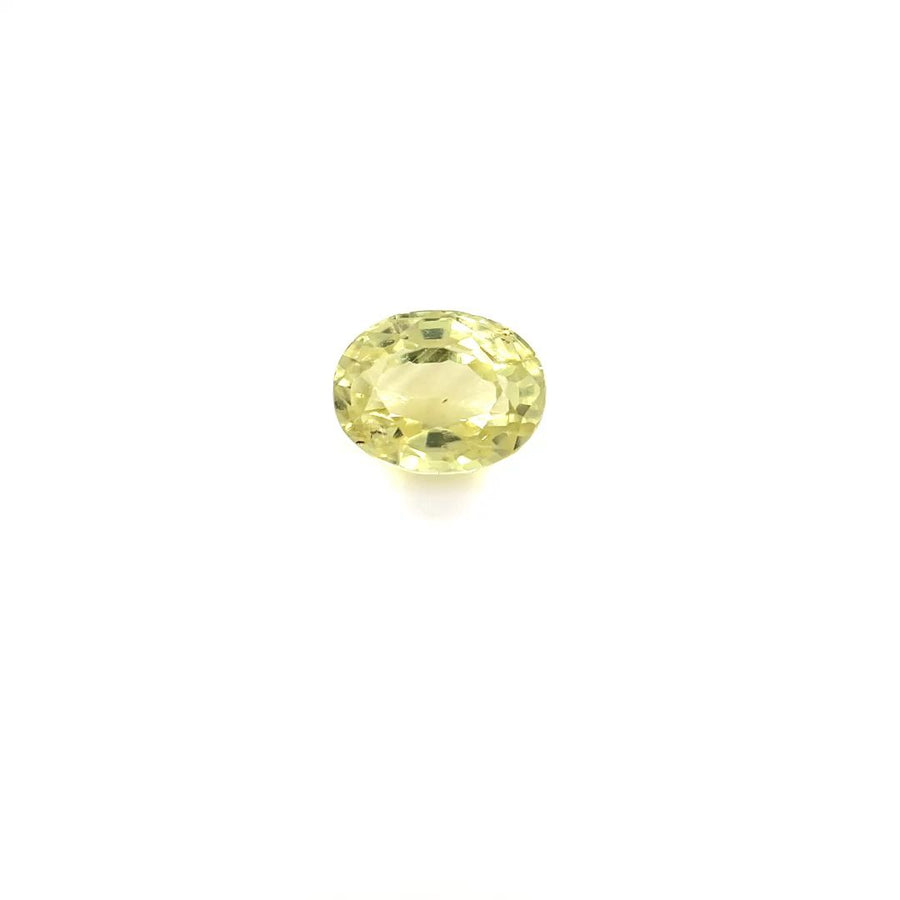Oval Yellow Chrysoberyl 0.78ct loose gemstone