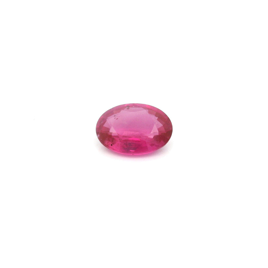 Oval Red Ruby 0.95ct loose gemstone