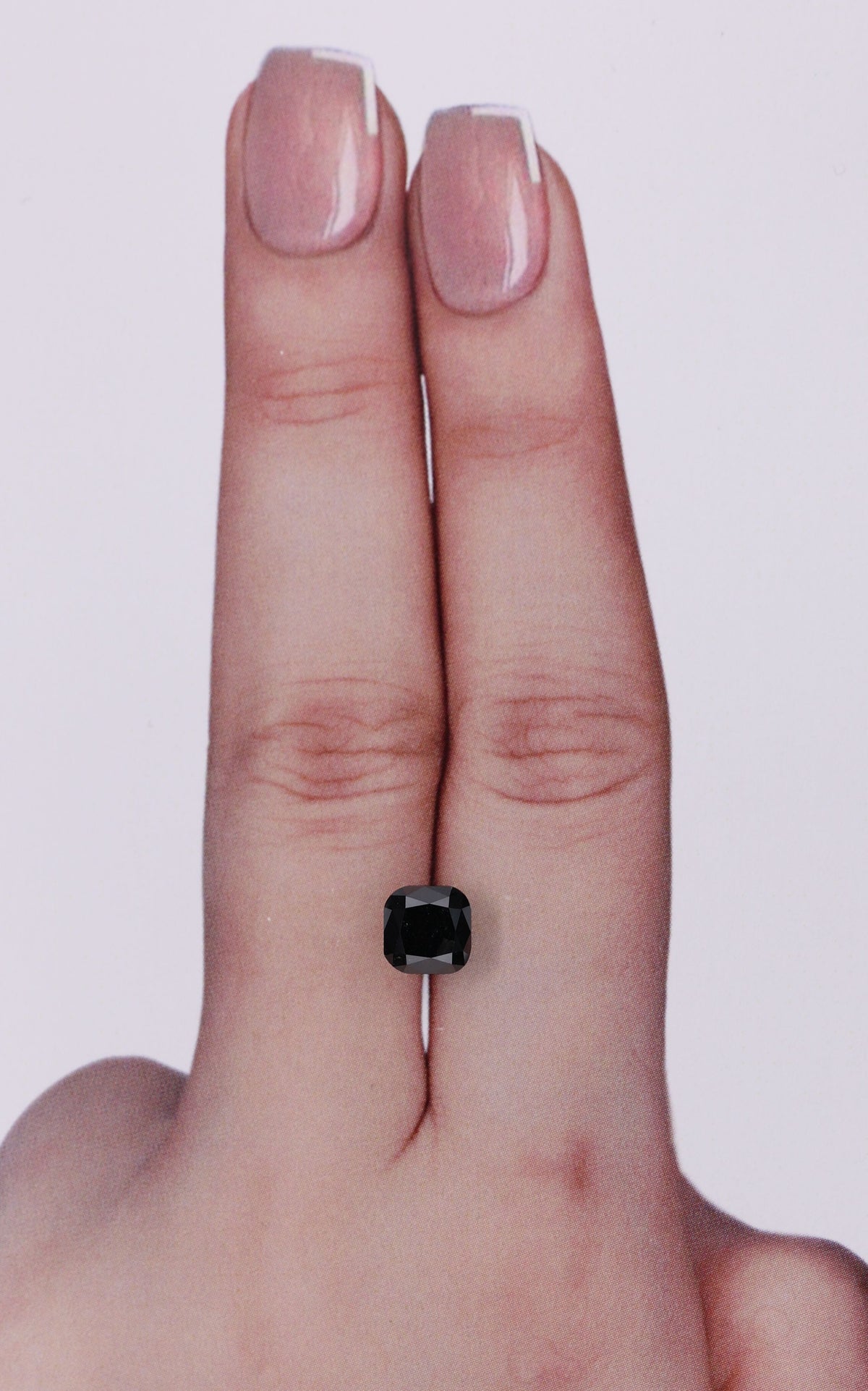 Cushion Black Natural Diamond 1.39ct loose diamond