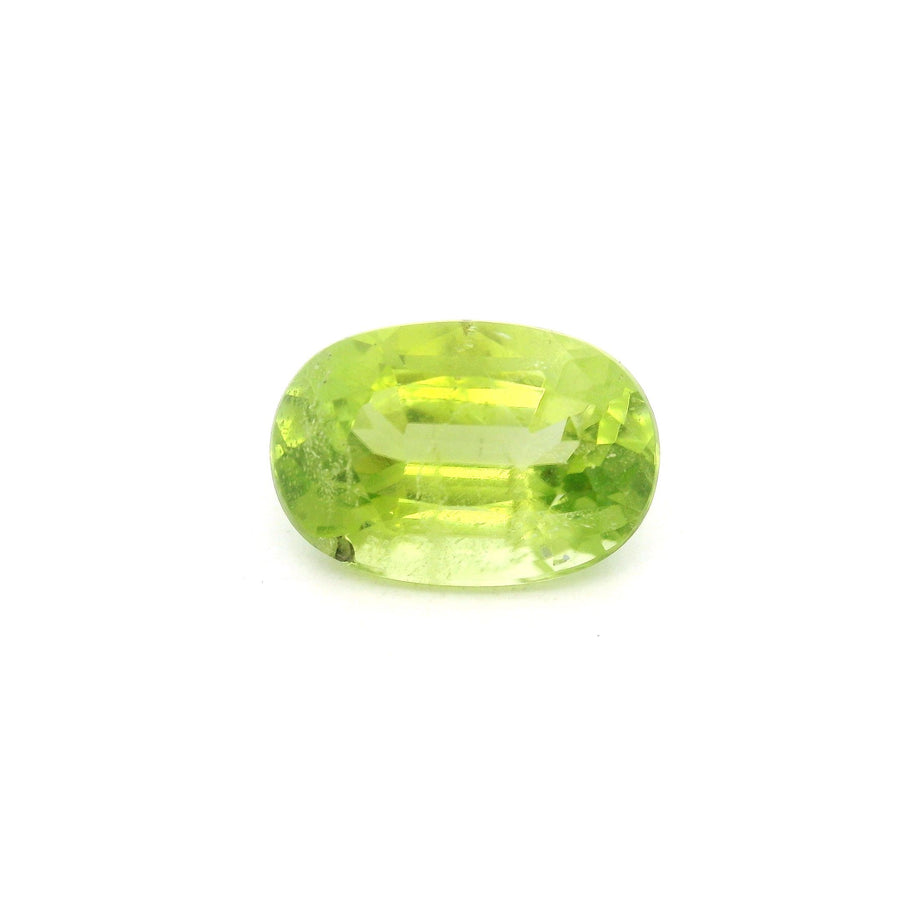 Oval Green Peridot 3.06ct loose gemstone