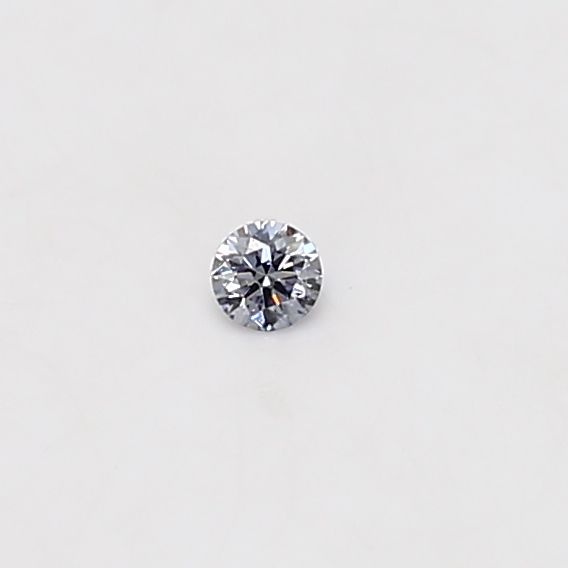 Round Fancy Light Gray Blue Natural Diamond 0.03ct loose diamond