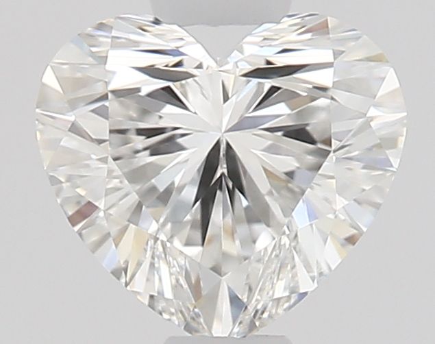 Heart Natural Diamond 0.53ct E IF