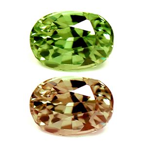 Oval Green Alexandrite 0.45ct loose gemstone