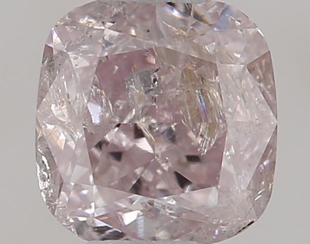 Cushion Fancy Pinkish Brown Natural Diamond 0.45ct I2 loose diamond
