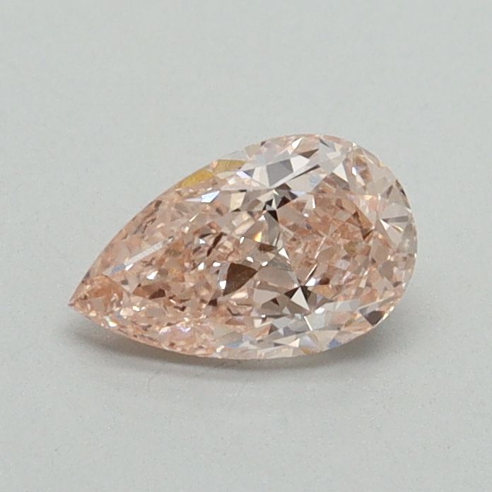 Pear Fancy Intense Pink Lab-grown Diamond 0.51ct VVS2 loose diamond