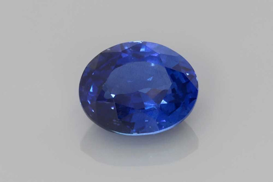 Oval Blue Sapphire 2.94ct loose gemstone