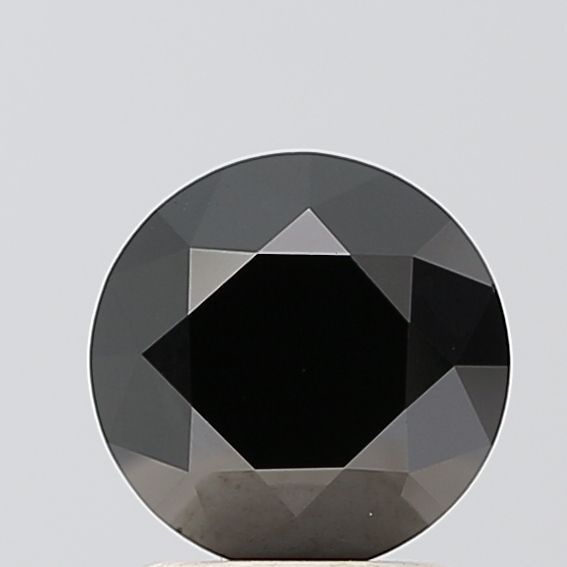 Round Black Lab-grown Diamond 1.63ct VVS2 loose diamond