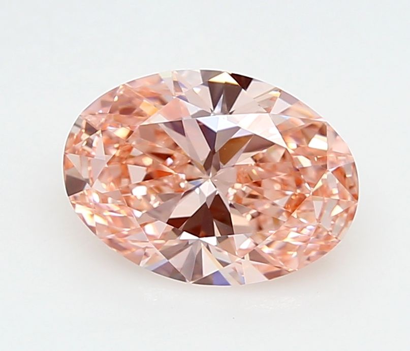 Oval Fancy Vivid Pink Lab-grown Diamond 2.04ct VVS2 loose diamond