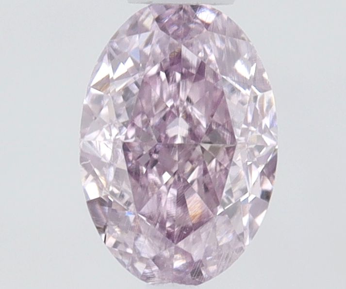 Oval Fancy Purple Pink Natural Diamond 0.3ct SI2 loose diamond
