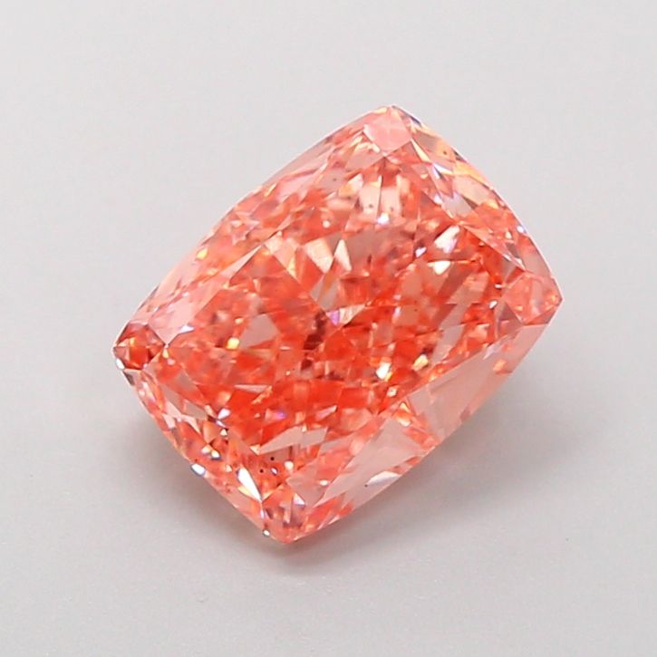 Cushion Fancy Intense Brownish Orange Lab-grown Diamond 2.64ct VS2 loose diamond